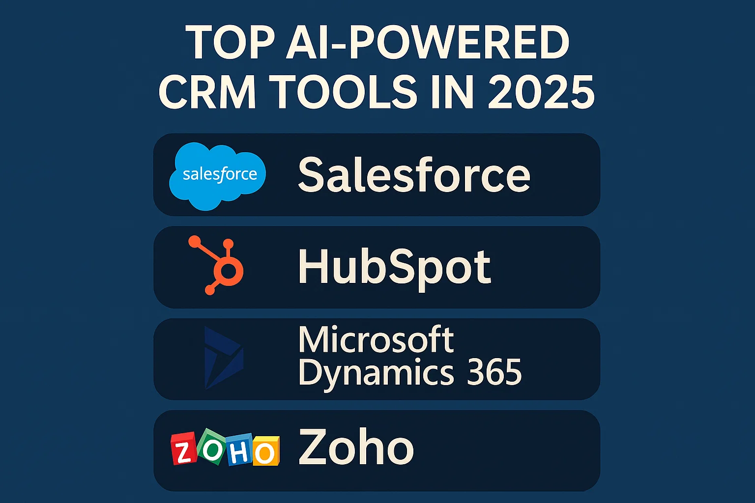 Top AI-Powered CRM Tools in 2025 Thumbnail